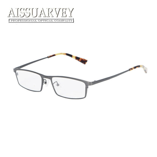 Titanium Glasses Frames Men Eyewear Optical Eyeglasses Fashion Brand Designer Prescription Clear Lenses Business Goggles Top New