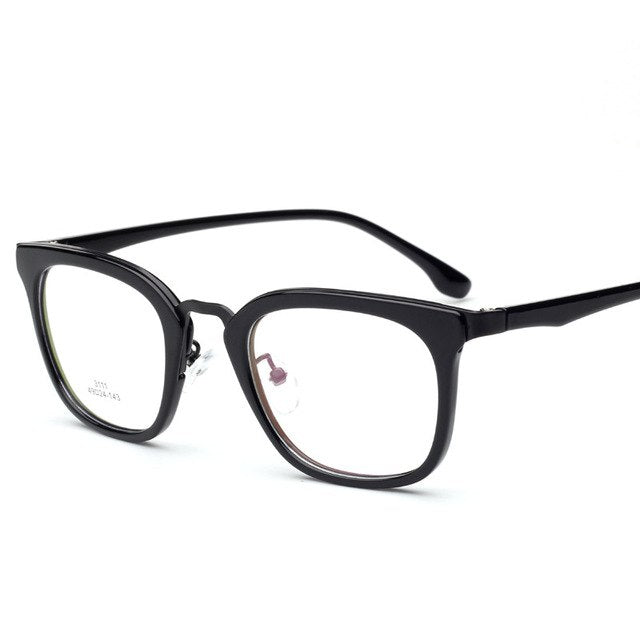 Fashion Retro Male Square Optical Prescription TR90 Glasses Frame Men Ultra Light Soft Myopia Eyewear Reading Eyeglasses Optics